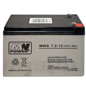 MW Power MWS 7,2-12 7,2Ah 12V AGM